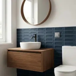 Marazzi Confetto Blu STR. 3D Savoiardo 5x15cm MEUW