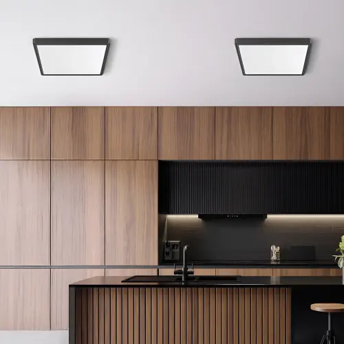 Braytron LED Plafonjera Kvadratni 26W Crni CCT BP07-10381