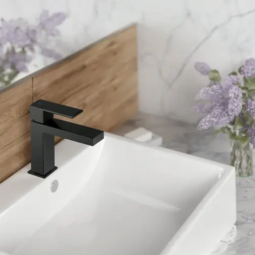 Herz Unitas SQ za lavabo Crna 00057B