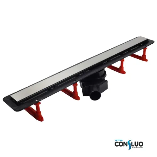 Peštan Frameless Crno staklo 1150mm