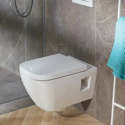 Geberit Selnova Square wc daska, pričvršćenje odozgo 501.555.01.1