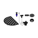 Blanco BUNDLE Oovalon komponente Black Matt 527994