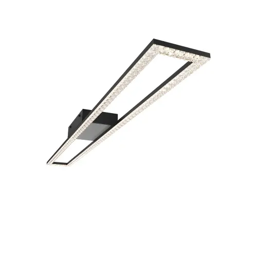 Braytron LED Plafonjera 40W Crni CCT BH17-05091