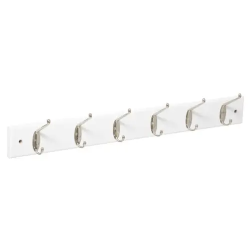 Five Čiviluk sa 6 kukica 58x7,5x9,3 cm mdf bela