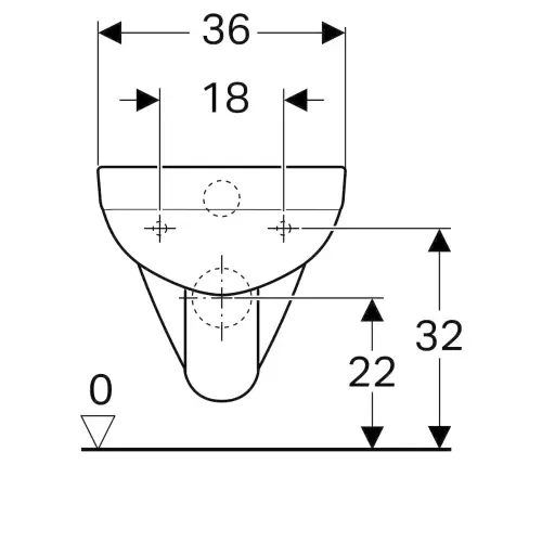 Geberit Selnova Square WC šolja konzolna 501.504.00.7