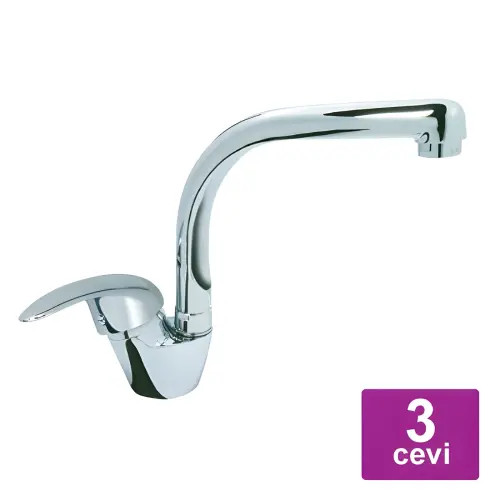 Rosan King za sudoperu 3 cevi ovalni izliv J382003