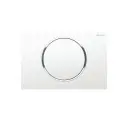 Geberit tipka Sigma 10 Bela/sjajna hrom/bela 115.758.KJ.5