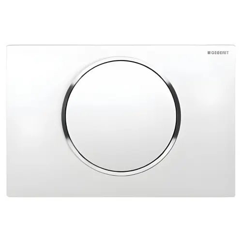 Geberit tipka Sigma 10 Bela/sjajna hrom/bela 115.758.KJ.5