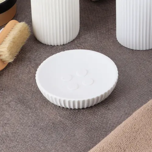 Tendance Posuda za sapun PRUGE 24X11CM POLIRESIN Bela 64103100