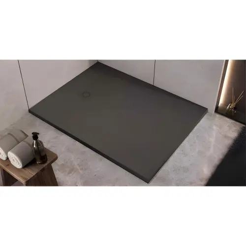 Kolpa Hopp 100X80 LM ANTRACIT tuš kada ugradna