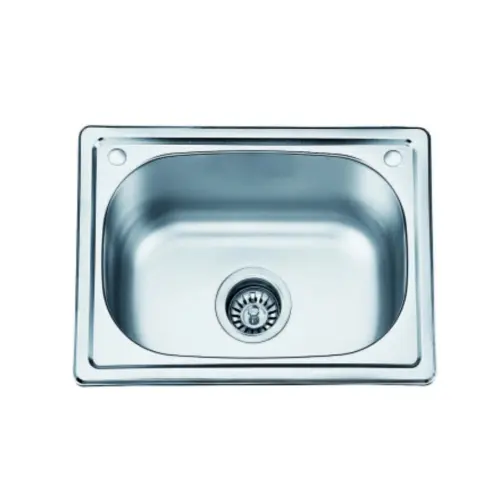 Inter Ceramic Sudopera alpaka usadna pravougaona 50x37x16,5 sifon 11cm hrom+s3