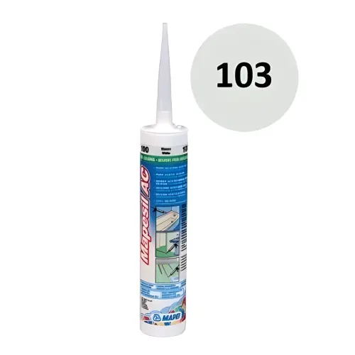 Mapei Mapesil AC 103 Mesečeva Bela kartuša 310 ml