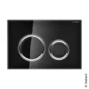 Geberit tipka Sigma 21 Crna /sjaj hrom 115.884.SJ.1