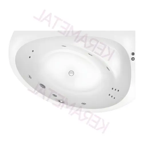 Kolpa Masažna kada Libretto 160x100/MO-1+Mikro - Leva 927360