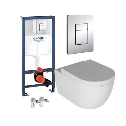SET Grohe ugradni vodokotlić I WC Genova Tornado i wc daska