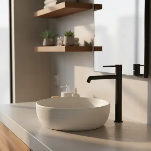 Giusta Ultima za lavabo XL size Black Matte 71102BM0