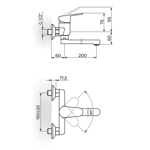 Rosan Smart Zidna JA321002
