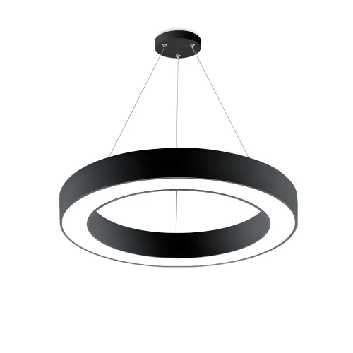 Braytron LED Visilica Okrugla 45W Crni CCT sa Daljinskim BH16-06291