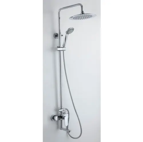 Inter Ceramic Usponski tuš 1f+rucica+slavina azola podesiv 76-114 cm hrom