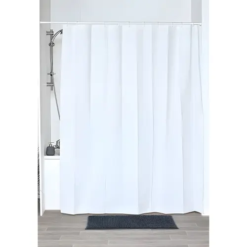 Tendance Zavesa 180X180 CM PEVA Bela