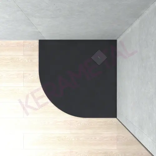Kolpa Tuš kada Moonwalk R90 - Liveni mermer Antracit 922880