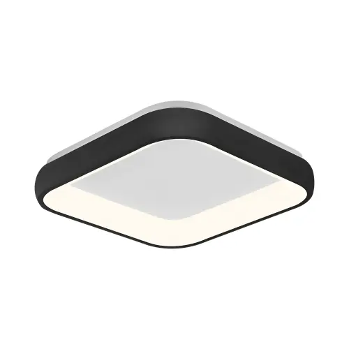 Braytron LED Plafonjera Kvadratna 36W Crni CCT IP20 BH17-02881