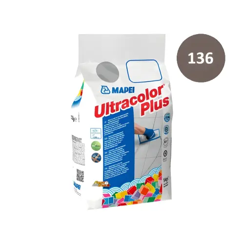 Mapei Ultracolor Plus 136 Blatno braon 5 kg