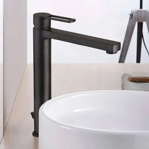 Paffoni Ringo baterija za lavabo Visoka Crna RIN085NO