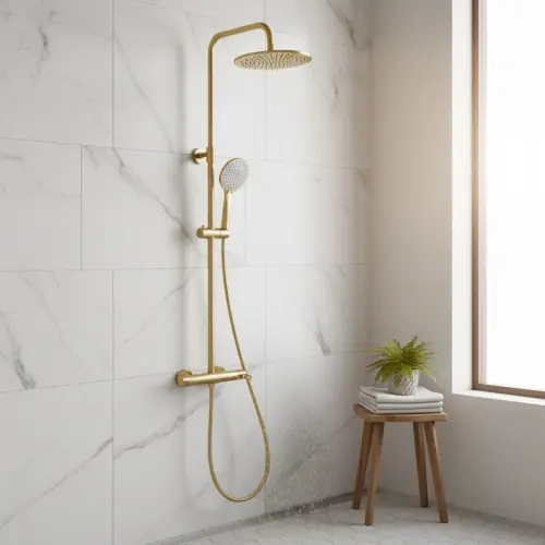 Giusta Ultima Usponski tuš gold Brushed 71401GB0