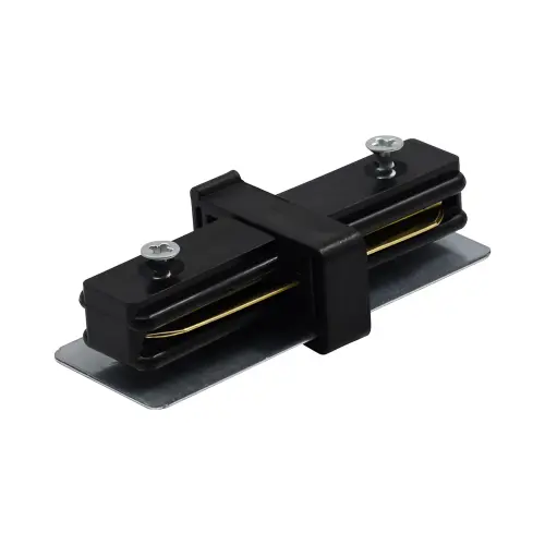Braytron Ravni Konektor za Šinu Monofazna Crna BY40-00241