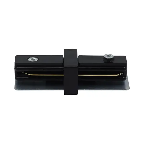 Braytron Ravni Konektor za Šinu Monofazna Crna BY40-00241