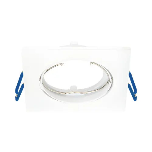Braytron GU10 Ugradna Rozetna Kvadratna Bela BH03-02040