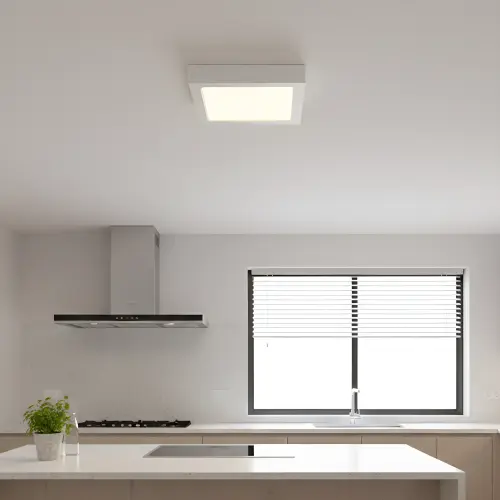 Braytron LED Panel Nadgradni Kvadratni 8" 18W Beli 4000K BP10-41810