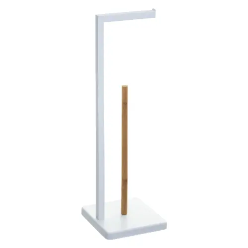 Five Držač toalet papira NATUREO 645X20X20CM METAL/BAMBUS Bela