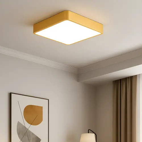 Braytron LED Plafonjera Kvadratna 36W Zlatni CCT BH16-05386