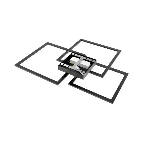 Braytron LED Plafonjera 80W Crni CCT BH17-04991