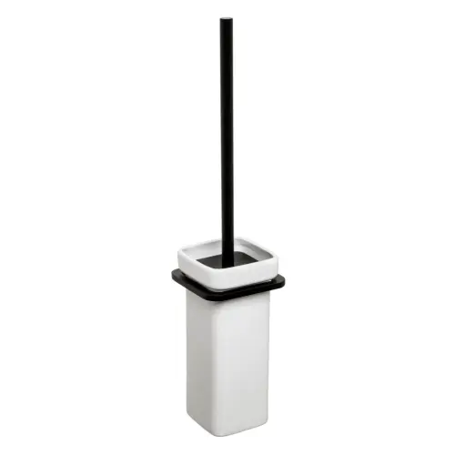 Tatay WC četka Zidna Onyx 9X10X41CM ALUMINIJUM Crna /BELA