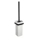 Tatay WC četka Zidna Onyx 9X10X41CM ALUMINIJUM Crna /BELA