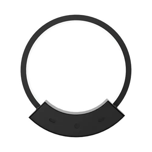 Braytron LED Zidna Svetiljka Okrugla 12W Crni 3000K BH07-03701