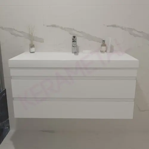 Kolpa ormarić sa umivaonikom Naomi OUN 100cm White 546650