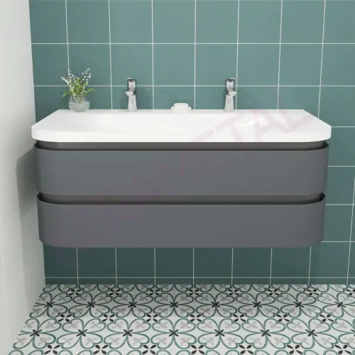 Kolpa ormarić sa umivaonikom Vittoria OUV 120cm Dark Grey 547070