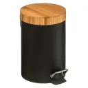 Five kanta za smeće NATUREO 3L na pedalu 17X255CM METAL/BAMBUS Crna 