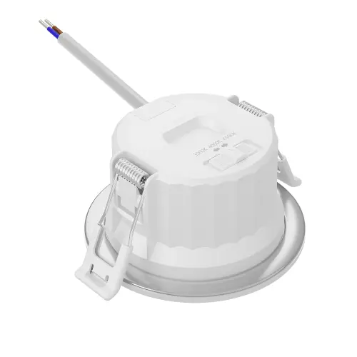 Braytron LED Downlight D90 9W Beli CCT IP54 BD01-10180