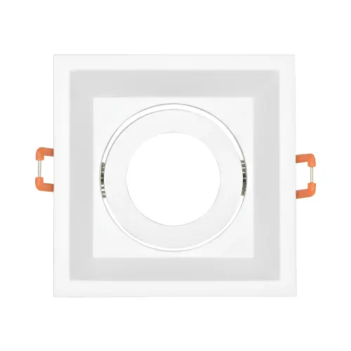 Braytron GU10 Ugradna Rozetna Kvadratna Bela BH03-04020