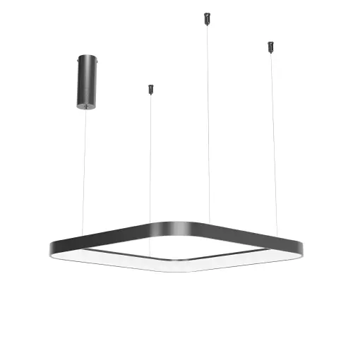 Braytron LED Visilica Kvadratna 46W Crni CCT IP20 BH17-01981