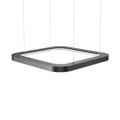 Braytron LED Visilica Kvadratna 46W Crni CCT IP20 BH17-01981