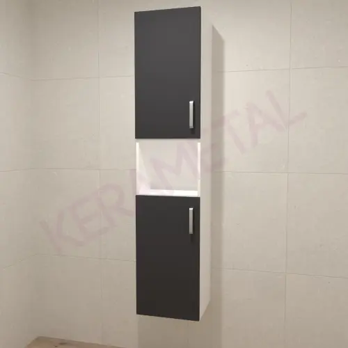 Kolpa ormarić Evelin E 1702mm Gray/Antracite 574070