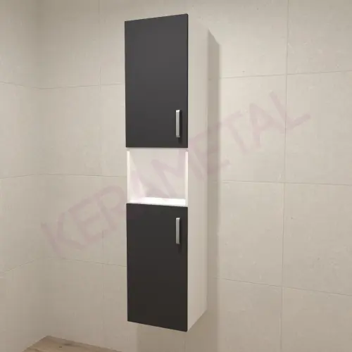 Kolpa ormarić Evelin E 1702mm Gray/Antracite 574070