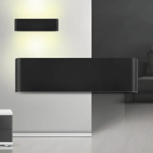 Braytron LED Stepenišna Svetiljka 12W Crni 3000K BH07-03301