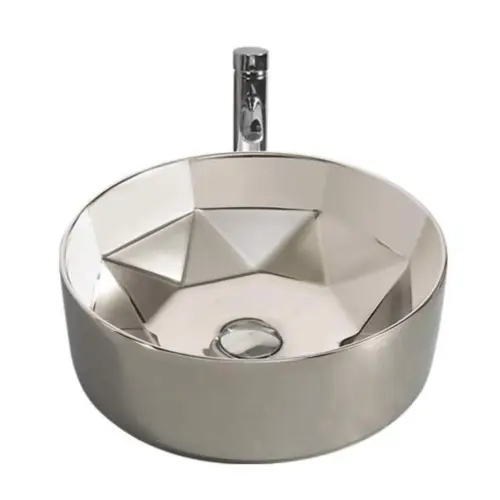 Hidrosan lavabo Art 400*400*140 [KW-GD152A] [silver, sjaj]